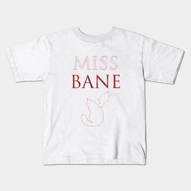 Miss Bane - Magnus Bane / Harry Shum Jr - Warlock / Downworlder - Malec - Shadowhunters / The Mortal Instruments - Clary, Alec, Jace, Izzy Kids T-Shirt by Vane22april